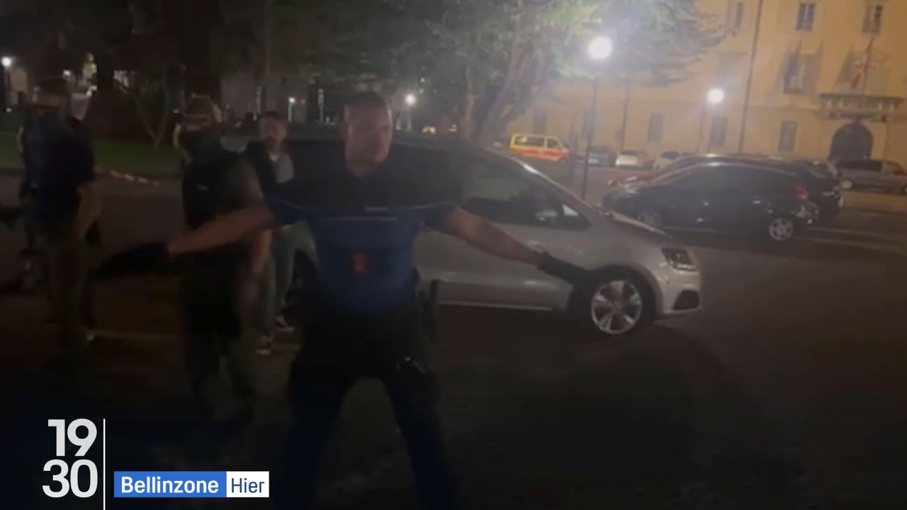 Bellinzone: Ignazio Cassis évacué sous les cris lors d’une manifestation pro-palestinienne