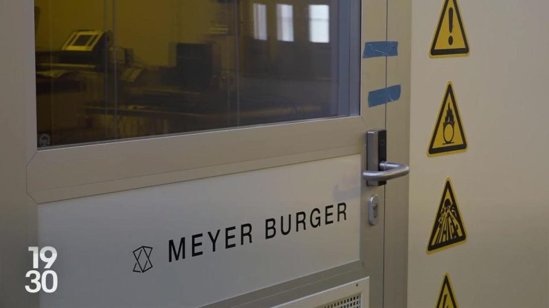 Difficultés financières de Meyer Burger : un plan de redressement en cours face à la crise