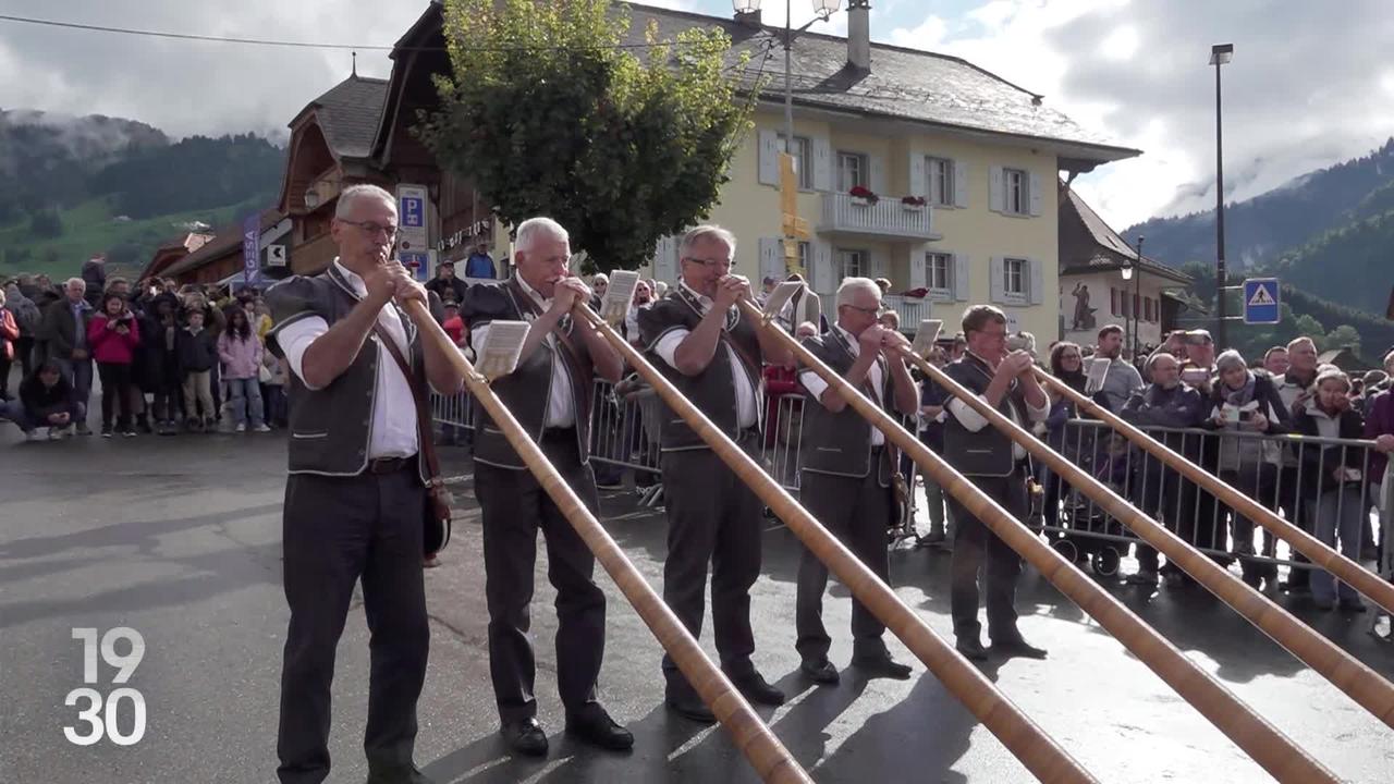 Désalpe à Charmey et Planfayon: froid hivernal et vigilance sanitaire face à la dermatose nodulaire