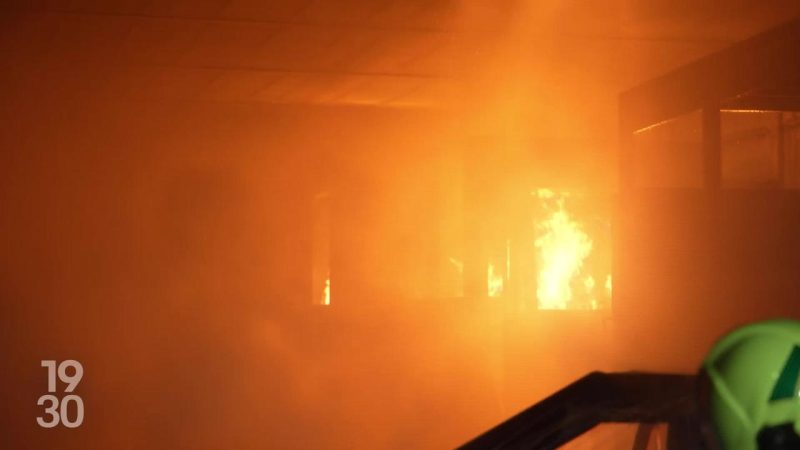 Incendies dans les tunnels: immersion dans un centre de formation unique pour sapeurs-pompiers