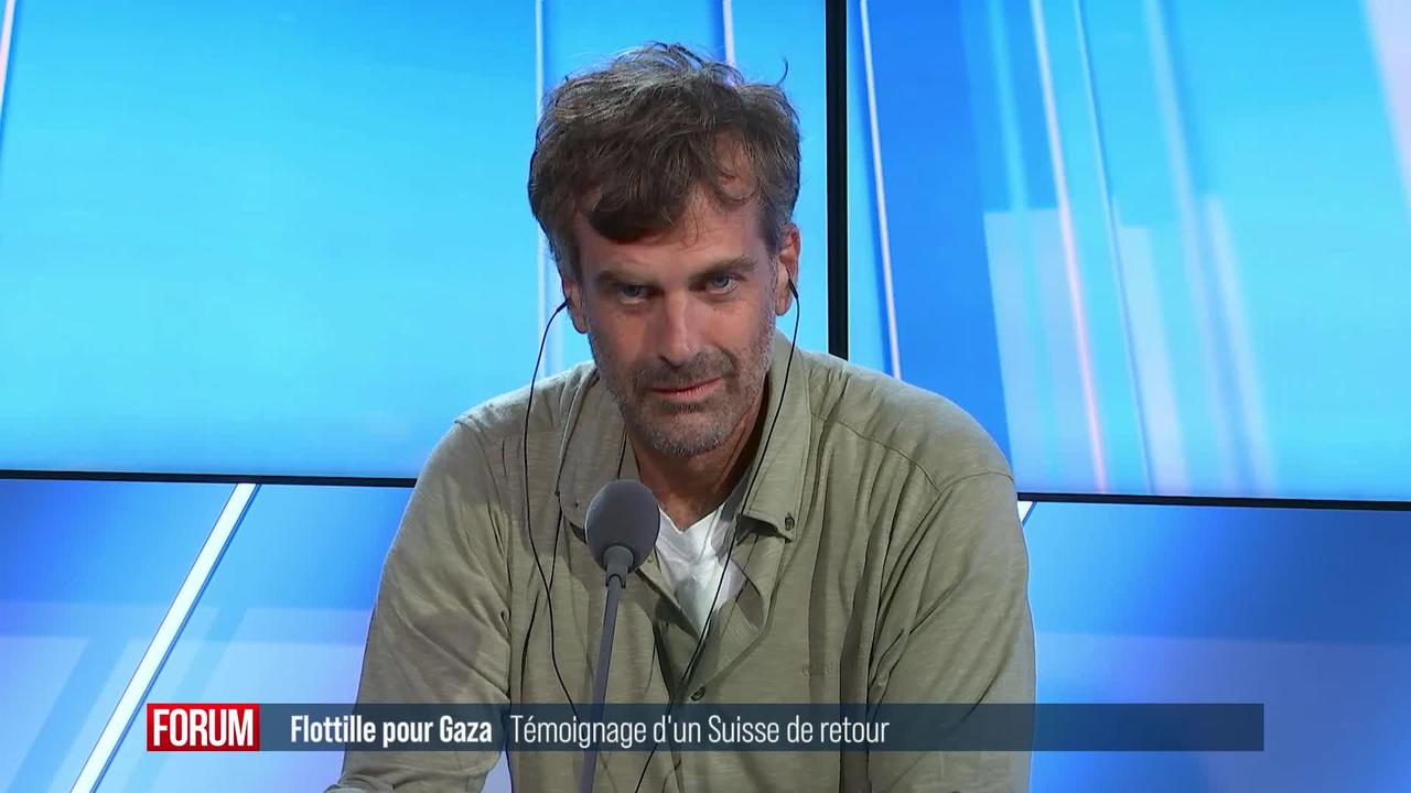Genève: huit Suisses de la flottille pour Gaza dénoncent les traitements subis et l’inaction de Berne